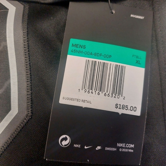 Nike Las Vegas Raiders Limited Jersey Mens Size XL Darren Waller #83 Black - Picture 6 of 9